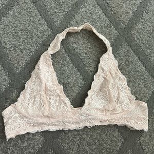Baby pink bralette
